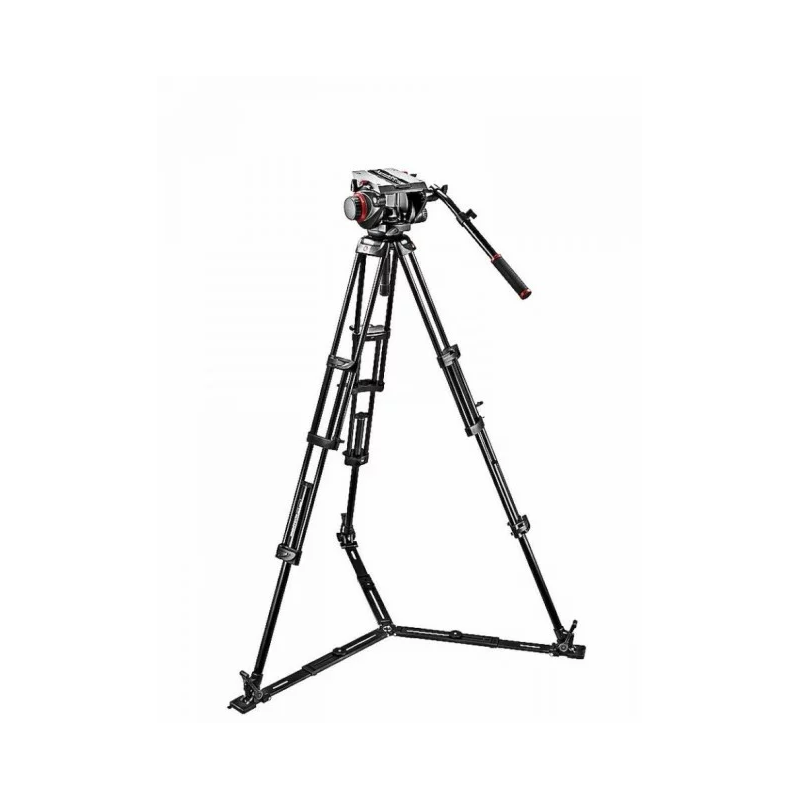 Manfrotto 509 Fluid Video Head & 545GB Aluminum Twin Leg Tripod