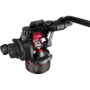 Manfrotto Nitrotech 608 Video Head, CF Twin Leg Tripod GS, MVK608TWINGC