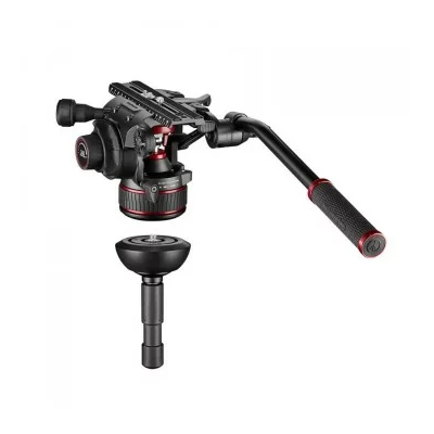 Manfrotto Nitrotech 612 Video Head, Alu Twin Leg Tripod GS MVK612TWINGA