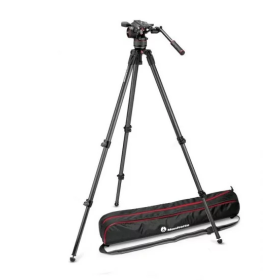 Manfrotto Nitrotech N8 Video Head W CF Single Legs Tripod MVKN8C
