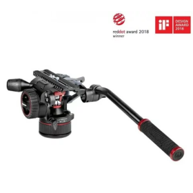 Manfrotto Nitrotech N12 Fluid Video Head With Continuous CBS MVHN12AH