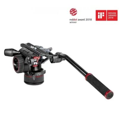 Manfrotto Nitrotech N12 Fluid Video Head With Continuous CBS MVHN12AH