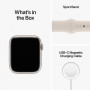 Apple Watch Series 8 - GPS 45 mm - Smart Watch w/ Starlight Aluminium Case with Starlight Sport Band