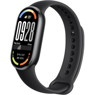 Xiaomi Mi Band 10 - 1.72" Amoled Display | 233 mAh Battery  (Midnight Black) | Global English Variant