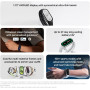 Xiaomi Mi Band 10 - 1.72" Amoled Display | 233 mAh Battery  (Midnight Black) | Global English Variant