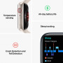 Apple Watch Series 8 - GPS 45 mm - Smart Watch w/ Starlight Aluminium Case with Starlight Sport Band – 1 Year Warranty