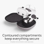Compact Carrying Case for Meta Quest 3 / Quest 3S VR Headset - Protective Travel Storage Case