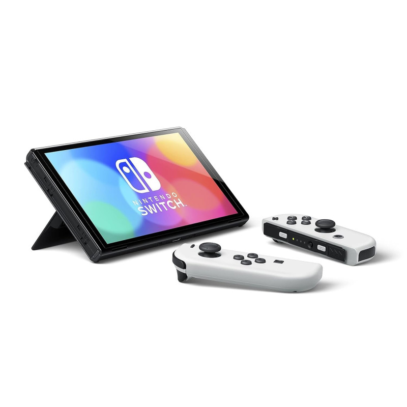 Nintendo Switch OLED Model White Joy-Con Console | The Bank Of