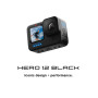GoPro HERO12 Black Waterproof Action Camera 5.3K Video | 2-Year International Warranty