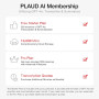 PLAUD Note AI Voice Recorder – ChatGPT Powered, 64GB Storage, Smart Transcription & Summarization Device