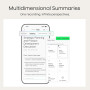 PLAUD Note Pro AI Voice Recorder – ChatGPT Transcription, 64GB Storage, Smart Recording & Summarization Device