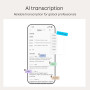 PLAUD Note Pro AI Voice Recorder – ChatGPT Transcription, 64GB Storage, Smart Recording & Summarization Device