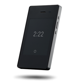 Light Phone II Minimal Phone (Black, 4G LTE, E-Ink Display, Digital Detox Device)