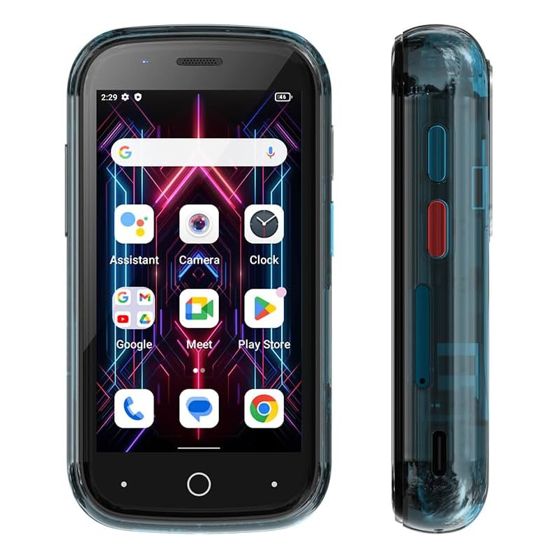 Unihertz Jelly Star Mini Smartphone (Blue, 8GB RAM 256GB Storage)