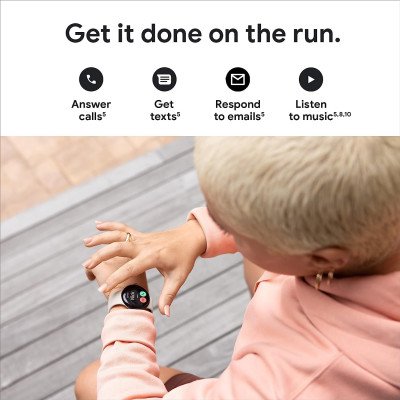 Google Pixel Watch - with Fitbit Activity Tracking - Polished