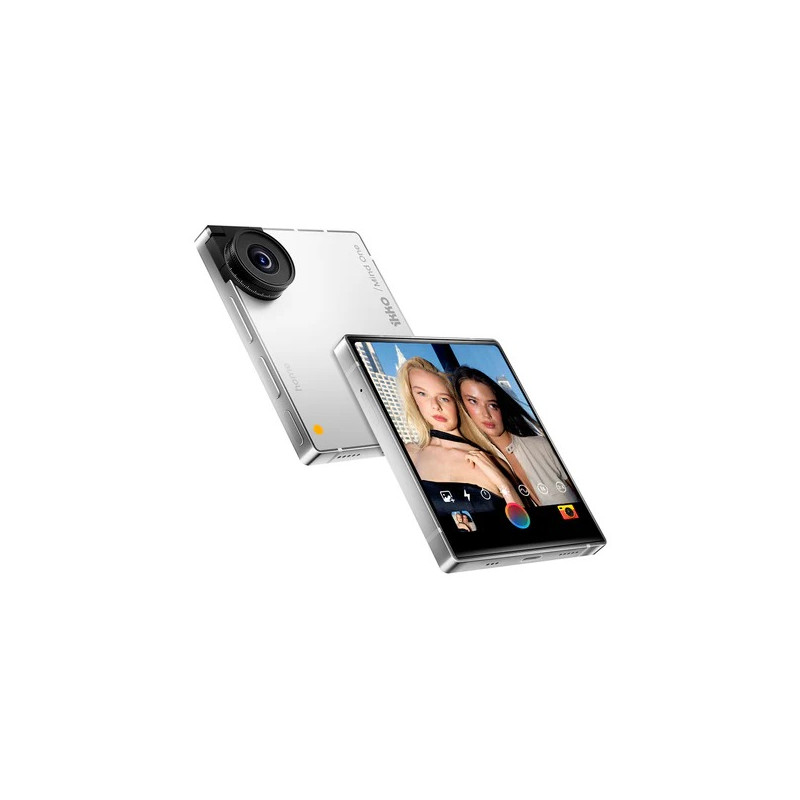 iKKO Mind One Phone Pearl White – Compact AI Smartphone with 50MP