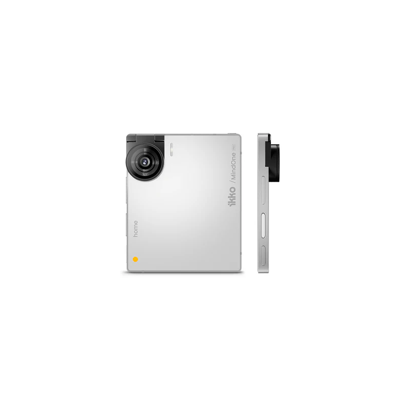 iKKO Mind One Phone Pearl White – Compact AI Smartphone with 50MP