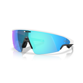 Oakley Meta Vanguard Smart Glasses (Prizm Sapphire Lenses, White Frame)