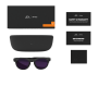 Oakley Meta HSTN Smart Glasses (Transitions Amethyst Lenses, Black Frame)