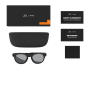 Oakley Meta HSTN Smart Glasses (Prizm Black Polarized Lenses, Black Frame)