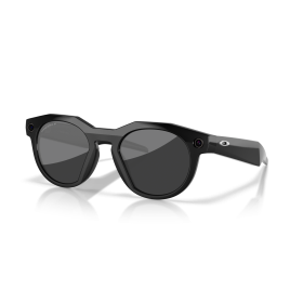 Oakley Meta HSTN Smart Glasses (Prizm Black Polarized Lenses, Black Frame)