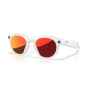 Oakley Meta HSTN Smart Glasses (Prizm Ruby Lenses, Warm Grey Frame)