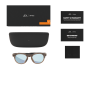 Oakley Meta HSTN Smart Glasses (Prizm Deep Water Polarized Lenses, Brown Smoke Frame)