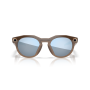 Oakley Meta HSTN Smart Glasses (Prizm Deep Water Polarized Lenses, Brown Smoke Frame)