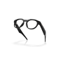 Oakley Meta HSTN Smart Glasses (Clear Lenses, Black Frame)