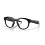 Oakley Meta HSTN Smart Glasses (Clear Lenses, Black Frame)