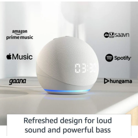 Amazon Echo Dot (4th Gen) Smart Speaker with Clock & Alexa