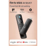Amazon Fire TV Stick 4K Select Streaming Device with Alexa Voice Remote