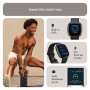 Fitbit Versa 4 Smartwatch with Activity Tracker (40.1mm Always-on Display, Water Resistant, Black Strap)