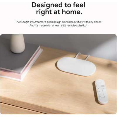Google TV Streamer 4K (Porcelain) | Best Price India
