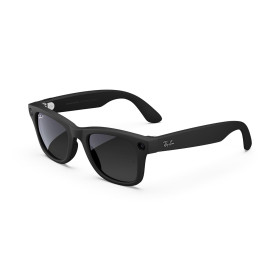Ray-Ban Meta Wayfarer Gen 1 Smart Glasses (Matte Black, Polarized Gradient Graphite Lenses)