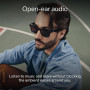 Ray-Ban Meta Wayfarer Gen 1 Smart Glasses (Matte Black, Polarized Gradient Graphite Lenses)