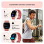 Fitbit Versa 4 Smartwatch with Activity Tracker (40.1mm Always-on Display, Water Resistant, Pink Sand/Copper Rose Aluminium)