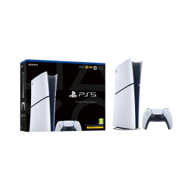 Sony PlayStation 5 Digital Edition Slim Gaming Console (825GB, White)