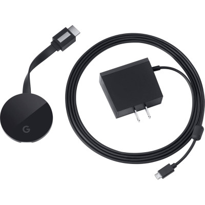 Google Chromecast Ultra 4K Media Player Black | Ultra HD Streaming