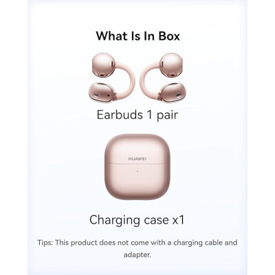 Huawei FreeClip 2 True Wireless Open-Ear Earbuds (Rose Gold