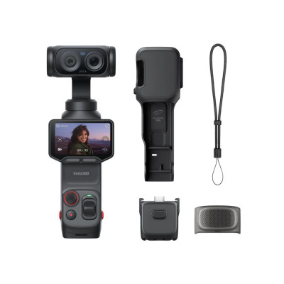 Insta360 Luna Ultra Standard Bundle – 8K AI Action Camera