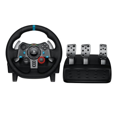 Logitech G29 Driving Force Racing Wheel with Dual-Motor Force Feedback for PS5, PS4, PS3 & PC