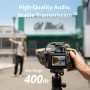 DJI Mic Mini (1 TX + 1 RX) Compact Wireless Microphone, Ultralight, Noise Cancelling, for Camera / iPhone / Android
