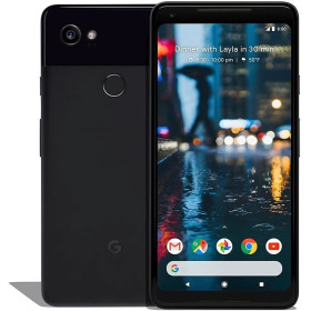 Google Pixel 2 XL 128GB Just Black | 6.0-inch OLED Android Smartphone - (Preowned)