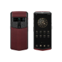 VERTU Agent Q Stitched Calfskin AI Smartphone (Black, 16GB RAM, 1TB Storage)