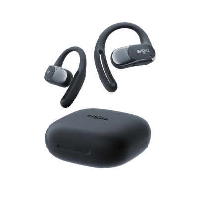 Shokz OpenFit Air Open-Ear Wireless Earbuds (Black)