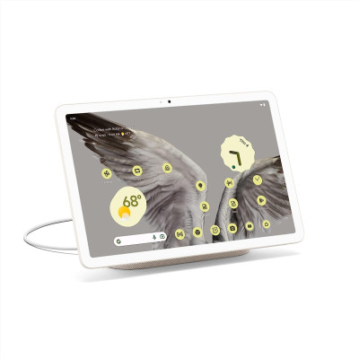 Google - Pixel Tablet with Charging Speaker Dock - 11" Android Tablet - 128GB - Wi-Fi - Porcelain