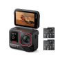 Insta360 Ace Pro 2 8K Waterproof Action Camera Dual Battery Standard Bundle (Midnight Black)